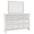 Signature Design by Ashley Paxberry 6-Drawer Dresser with Mirror B181-31 B181-36 Cheap