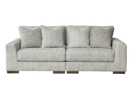 Signature Design by Ashley Regent Park Fabric 2 pc Sectional 1440464 1440465 Online now