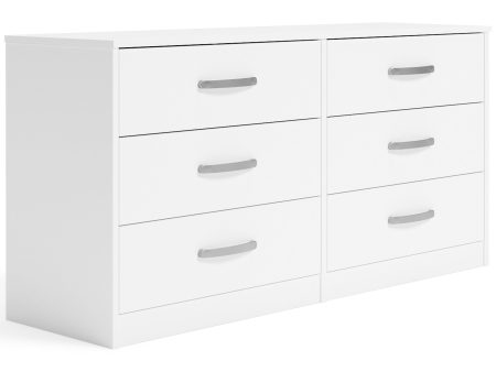 Signature Design by Ashley Flannia 6-Drawer Dresser EB3477-231 Cheap