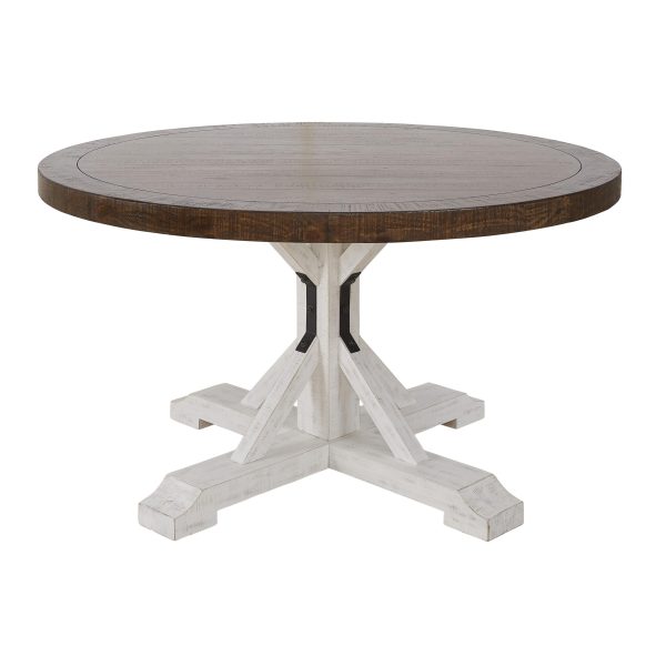 Signature Design by Ashley Round Valebeck Dining Table with Pedestal Base D546-50T D546-50B Supply