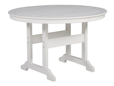 Signature Design by Ashley Crescent Luxe P207-615 Round Dining Table with Umbrella Option Online