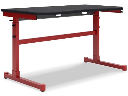 Signature Design by Ashley Lynxtyn H400-411 Adjustable Height Desk on Sale