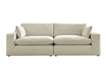 Benchcraft Elyza Fabric 2 pc Sectional 1000664 1000665 Online Hot Sale