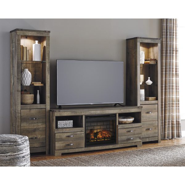 Signature Design by Ashley Trinell TV Stand W446-68 W100-101 Online now