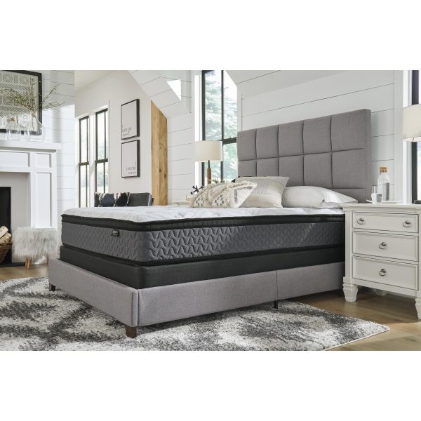 Sierra Sleep 12 Inch Pocketed Hybrid M59041 King Mattress Online now