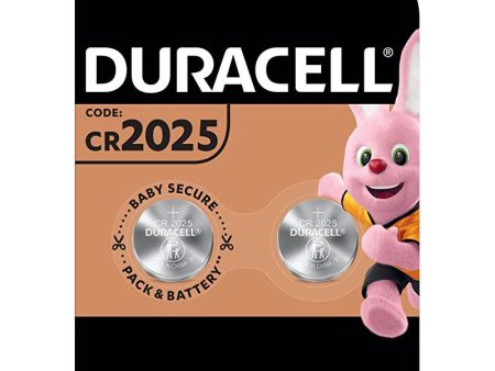 Duracell Pilas de Botón de Litio 2025 de 3V con Tecnología Baby Secure - Paquete de 2 - Ideal para Llaves, Básculas, Dispositivos Médicos y más (DL2025 CR2025) Reacondicionado Online