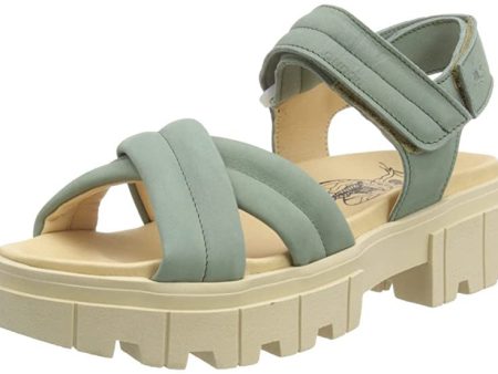 Fly London Jada854fly, Sandalia con taln Mujer, Verde Jade, 39 EU on Sale