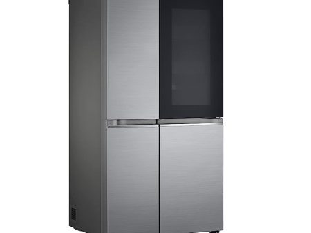 Lg GSQV90PZAE - Frigorífico Americano Side By side Serie 900, de 179 cm y 655 Litros, Frigorífico Instaview Door-In-Door y Compresor Inverter Linear, Color Inox Antihuellas Reacondicionado Discount