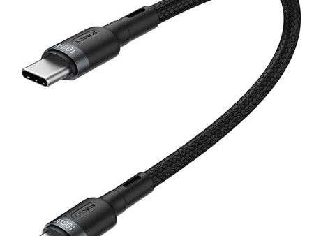 Sunguy USB C a USB C Cable 100W 0.3M Corto USB Tipo-C a Tipo C Cable de Carga rápida Compatible con MacBook Pro 2020 MacBook Air 2020 iPad Pro 2020 XPS 15 Galaxy S21 S10 Surface Pro 7 Huawei Xiaomi Embalaje Deteriorado For Cheap