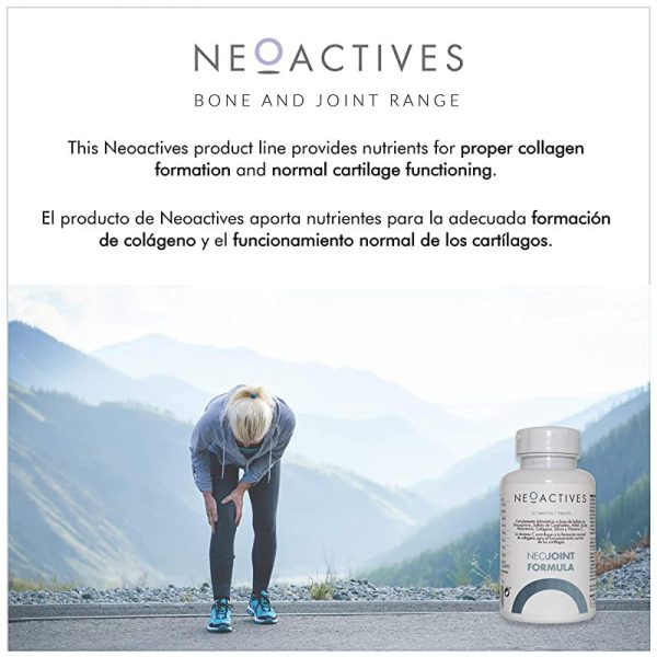 Neojoint Formula - Suplemento Alimenticio - Recupera la Elasticidad en Cartílagos, Tendones y Ligamentos - Ayuda a Reducir el Dolor Articular - 60 Tabletas - Neoactives Embalaje Deteriorado Hot on Sale