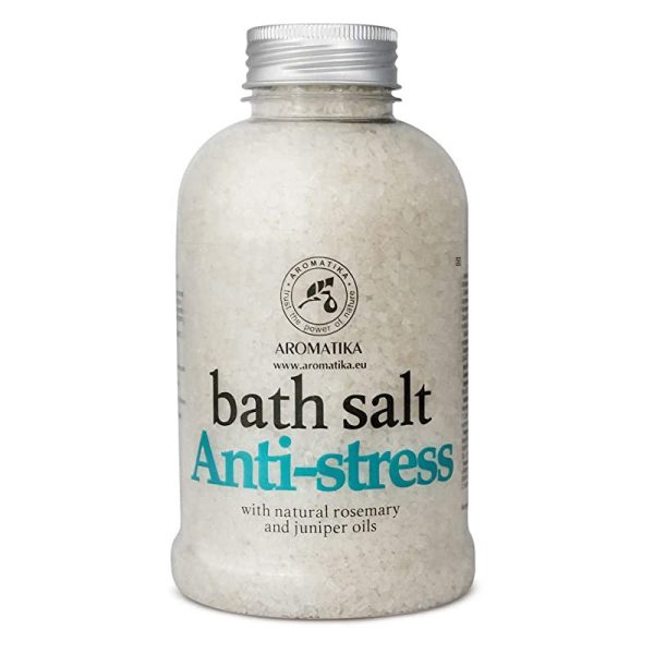 Sales de Baño Anti-Estrés 600g - Poseen Propiedades Beneficiosas para Lograr un Buen Descanso y Reducir el Estrés - Aplicaciones Cuidado Corporal - Belleza - Relajación - Aromaterapia - Spa Embalaje Deteriorado Sale